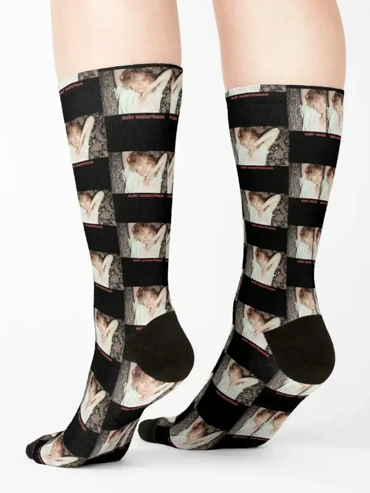 Suki Waterhouse Merch Photo Socks Lots Soccer aesthetic happy Men Socks Luxury Brand Women's