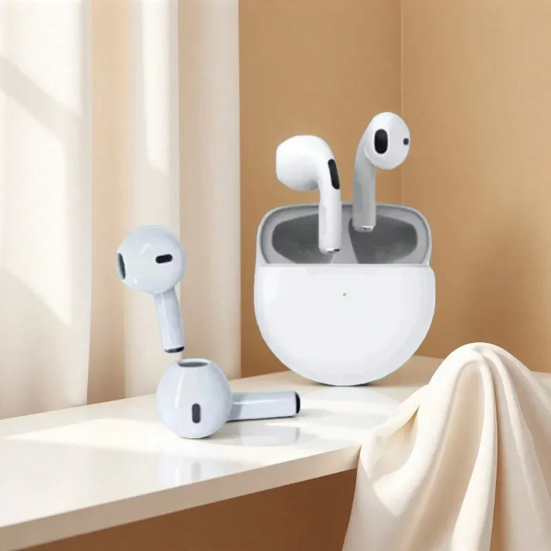 الأصلي الهواء برو 6 TWS سماعات لاسلكية Fone سماعات بلوتوث Mic Pods InEar Earpods Pro6 سماعات أذن رياضية لشاومي