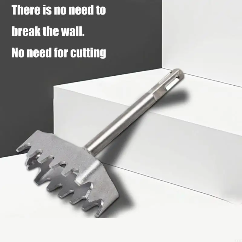 WXTC hạng nặng Duty Square Cutter Slot Cutting Tool cho 86 loại Hộp điện Cài đặt Hợp kim Thép xây dựng
