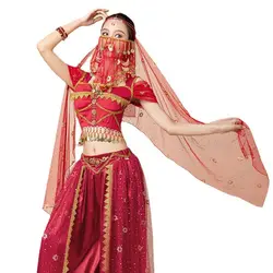 Belly Dance Headscarf Adults Children Indian Dance Headdress Women Head Scarf Dance Performance Accessories