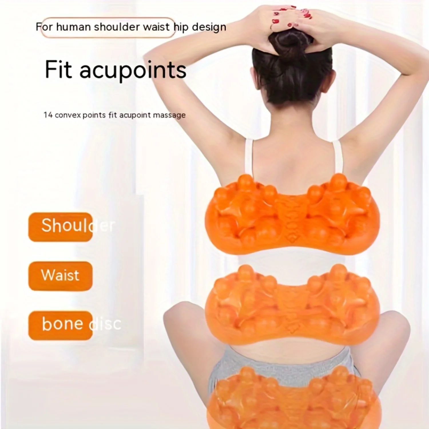 Cervical Neck Traction Device, Neck And Shoulder Relaxer With Massage Points, Cervical Pillow For Relaxation - Mother's Day Gift