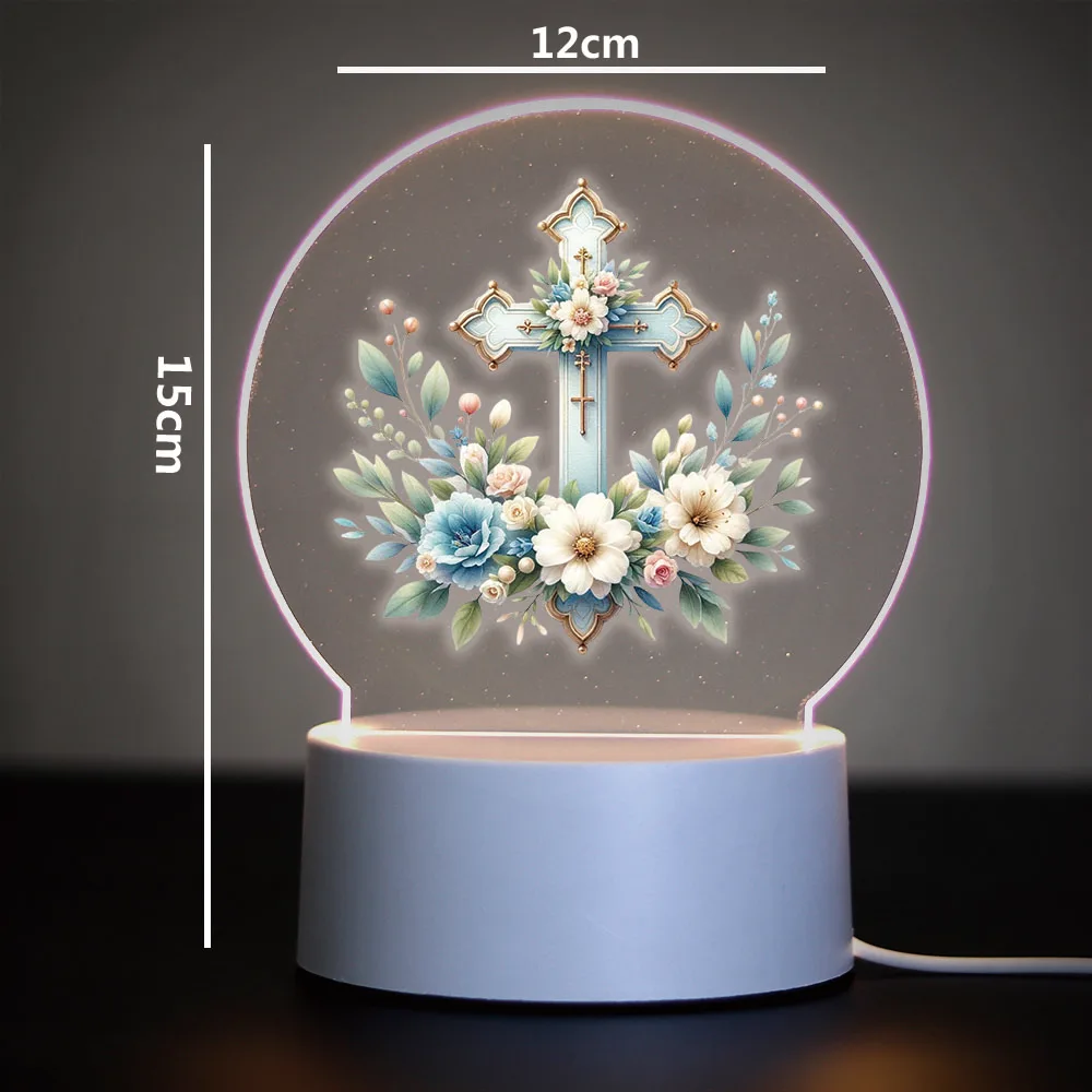 Boy in Prayer Children Bedroom Decor 3D Lamp Room Decor For Boys Birthday 3D Led Optical Illusion Table Lamp
