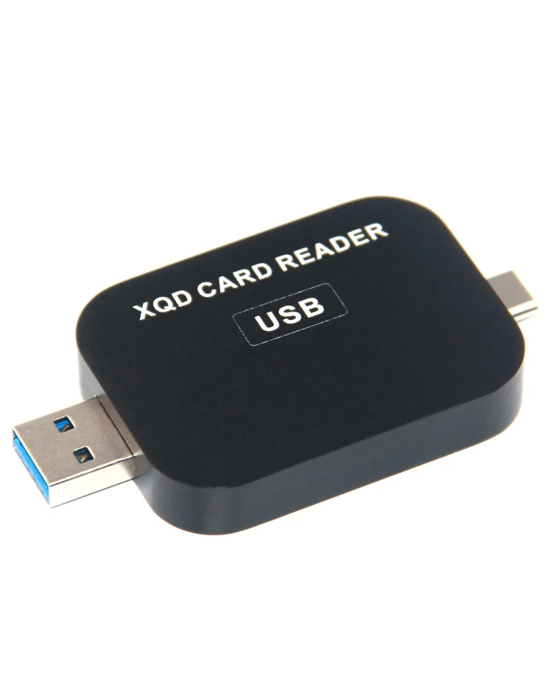 XQD USB3.1เครื่องอ่านการ์ด Type C และ USB3.0 2in 1เครื่องอ่านการ์ดเครื่องอ่านการ์ดการ์ดรีดเดอร์ SD ความเร็วสูงสำหรับกล้อง Sony Nikon LUMIX สำหรับ Windows Mac OS