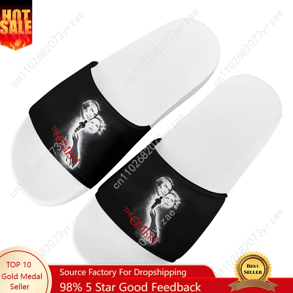 

The Omen Sandals Home Slippers Water Shoe Mens Womens Teenagers Fashion Bathroom Beach Swimming Pool Shoes Custom Made Slipper