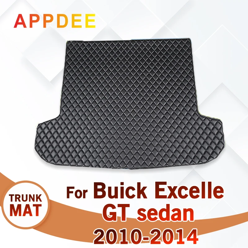 Car Trunk Mat For Buick Excelle GT sedan 2010 2011 2012 2013 2014 Custom Car Accessories Auto Interior Decoration