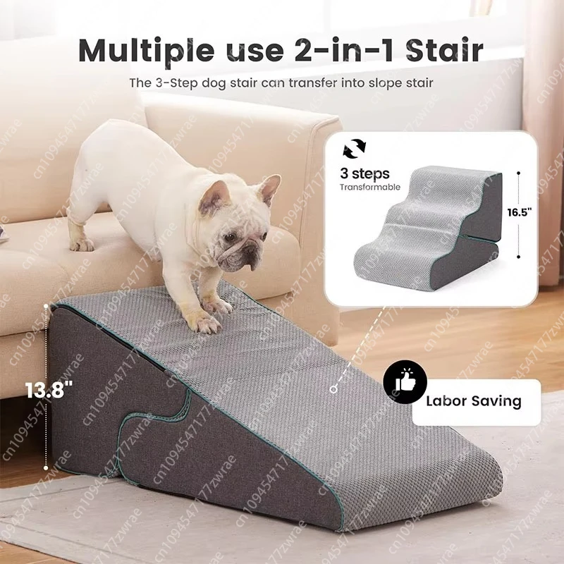 Pet Supplies Two-in-one: Dog Ramp and Staircase