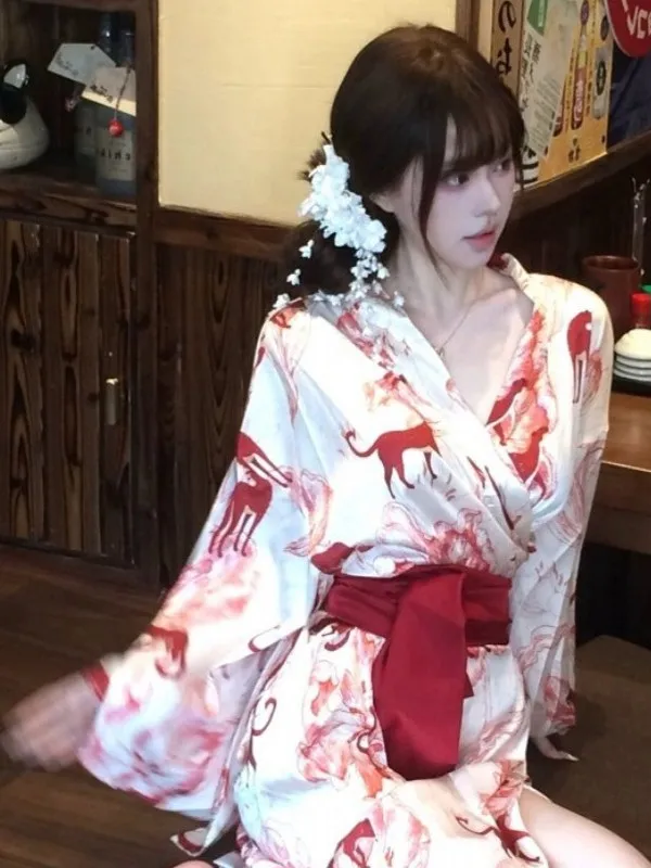 

New Chinese Style Sleepwear Hanfu Thin Home Clothes Morning Robe Photography Studio Elegant Skirt Early Spring Autumn Light M...