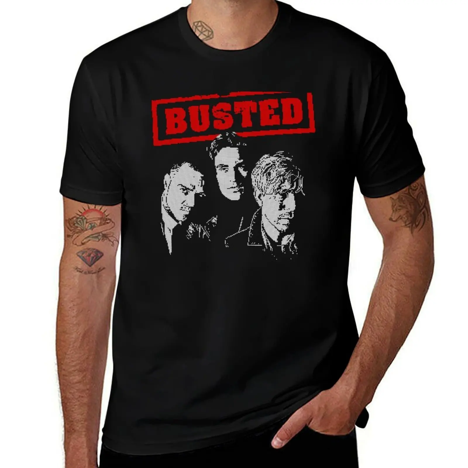 

Vintage Busted ugly T-Shirt Fashion Print Casual Short Sleeve