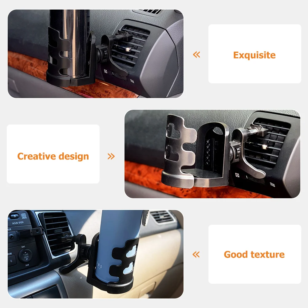 

Автомобильный подстаканник, пластиковый компактный автомобильный держатель для напитков, устойчивая банка для напитков, стойка для бутылок, пластиковая подставка для напитков