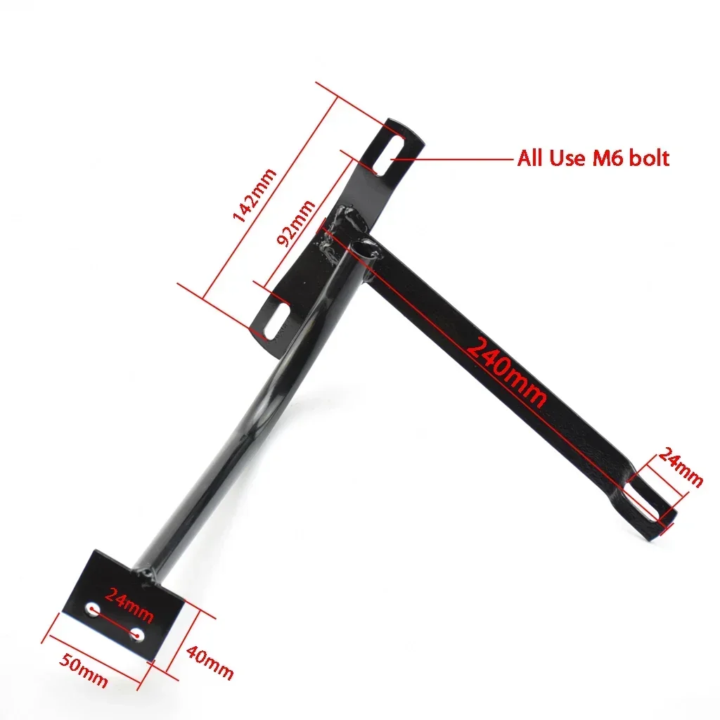 2 Pcs Go Kart Fender Mounting Bracket Fixing Bracket For 150cc 250cc KINROAD SAHARA ATV Quad ROKETA SUNL HAMMERHEAD