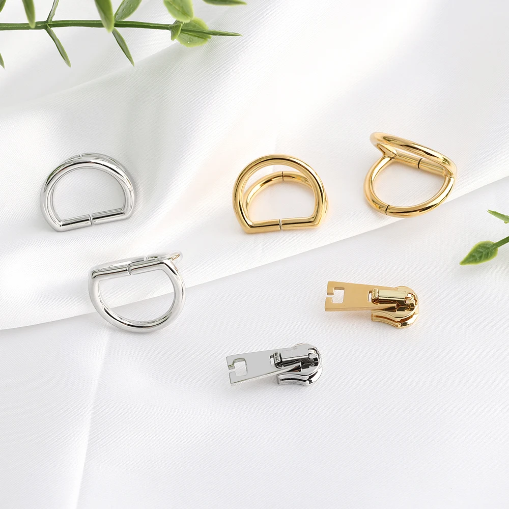 1/3Sets 100% Stainless Steel New Bag Locks Swivel Clasp with Key For Women Handbag Purse Tote Turn Lock Set Accessories High-end