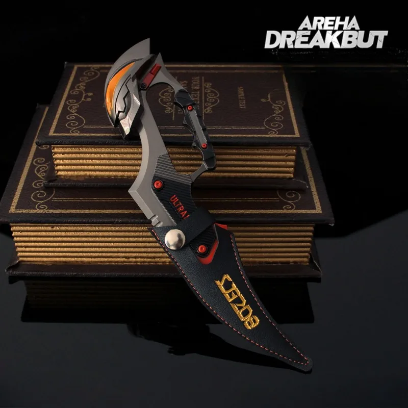 22cm Arena Breakout Game Peripherals Beliarok Dagge Melee Weapons Model Desktop Ornaments Alloy Model Toys Crafts Festival Gift