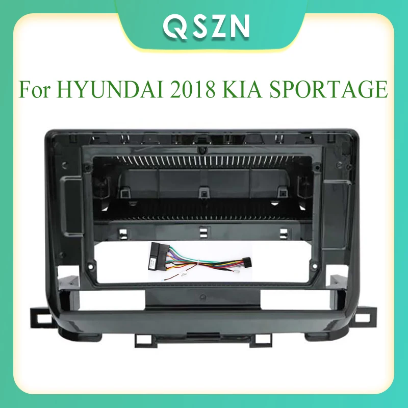 

2 Din Car Radio Fascia Fascias Panel Frame CD DVD Dash Audio Interior for HYUNDAI 2018 KIA SPORTAGE