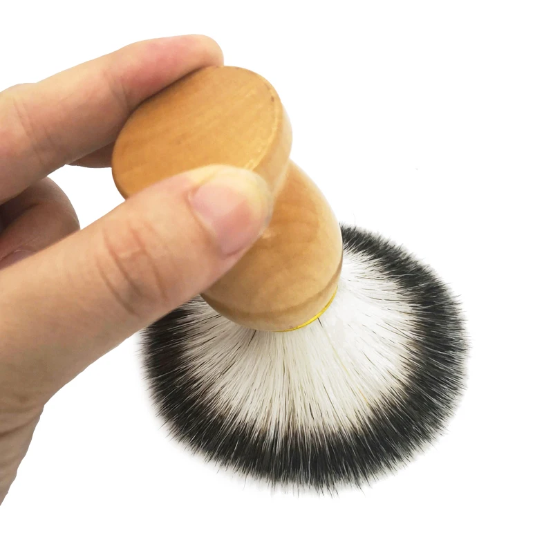 فرشاة تنظيف المياه الخشبية من الفينيل، حامل LP، فرشاة تنظيف مقاومة للغبار ومضادة للكهرباء الساكنة لأداة تنظيف القرص الدوار لمشغل LP