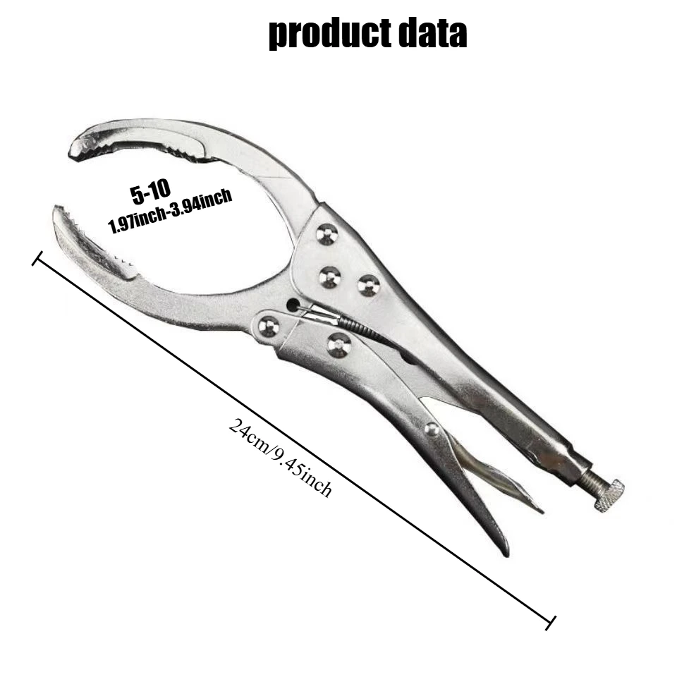 Chiave per filtro olio motore regolabile multifunzionale, strumento di smontaggio auto, chiave per filtro di serraggio, chiave per griglia olio