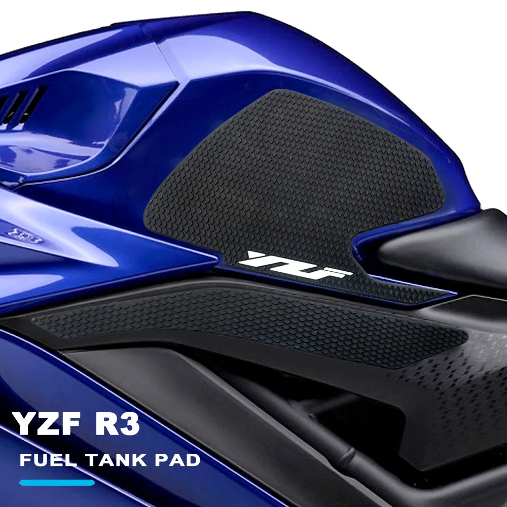 

NEW For Yamaha YZF R3 2019 2020 2021 R25 Motorcycle Tank Traction Pad Side Gas Knee Grip Protective Sticker Protector