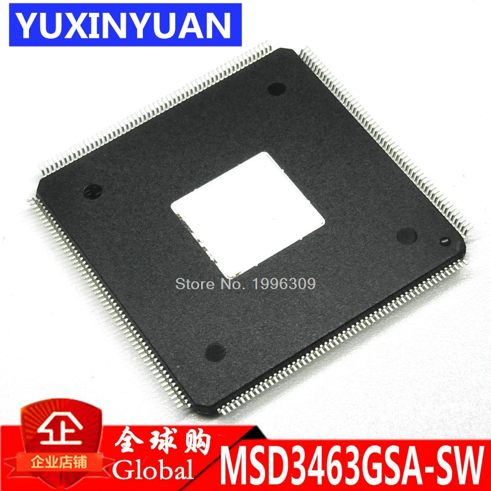 2PCS MSD3463GSA-SW LCD QFP MSD3463GSA MSD3463 MSD3463GSA   MSD318LU  MSD3553NUC-007S  MSD3563LSQT