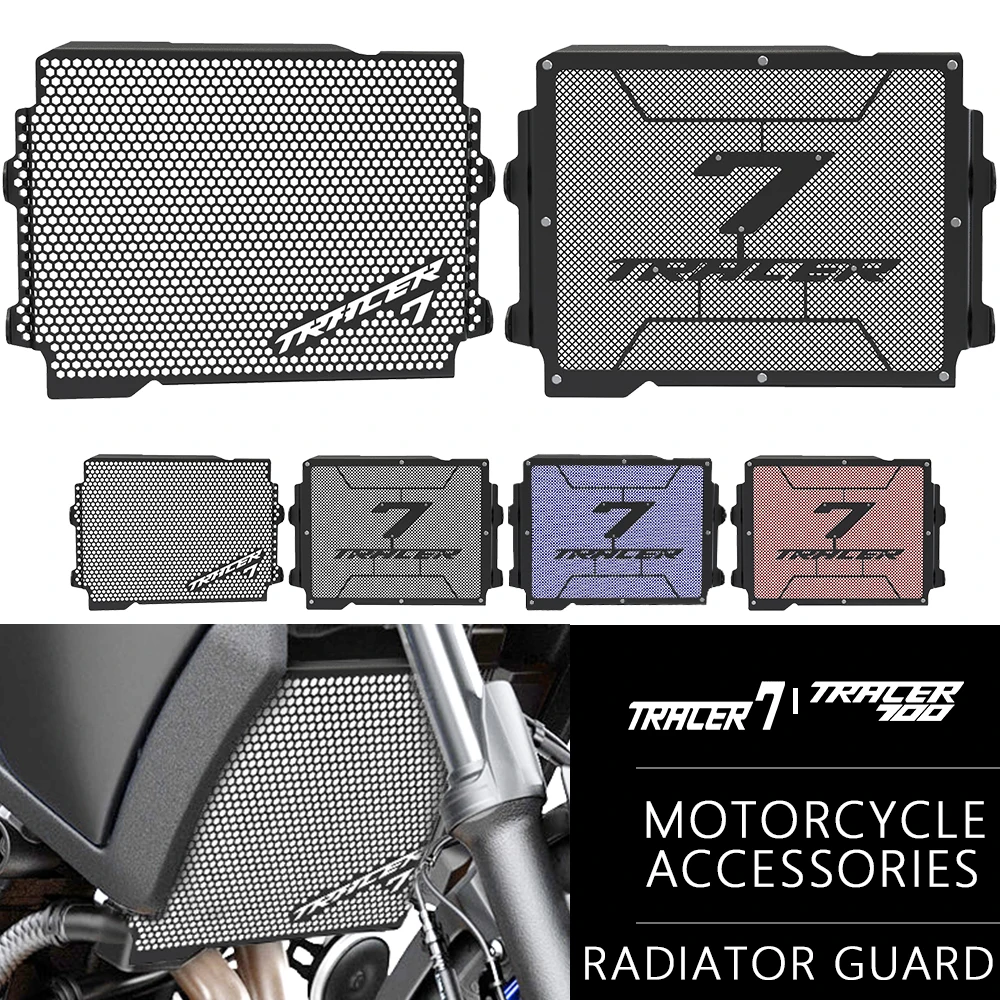 

TRACER7 TRACER700 TRACER7GT 2016-2024 2023 2022 Motorcycle Radiator Guard Grille Protection Cover For Yamaha Tracer 7 GT 700