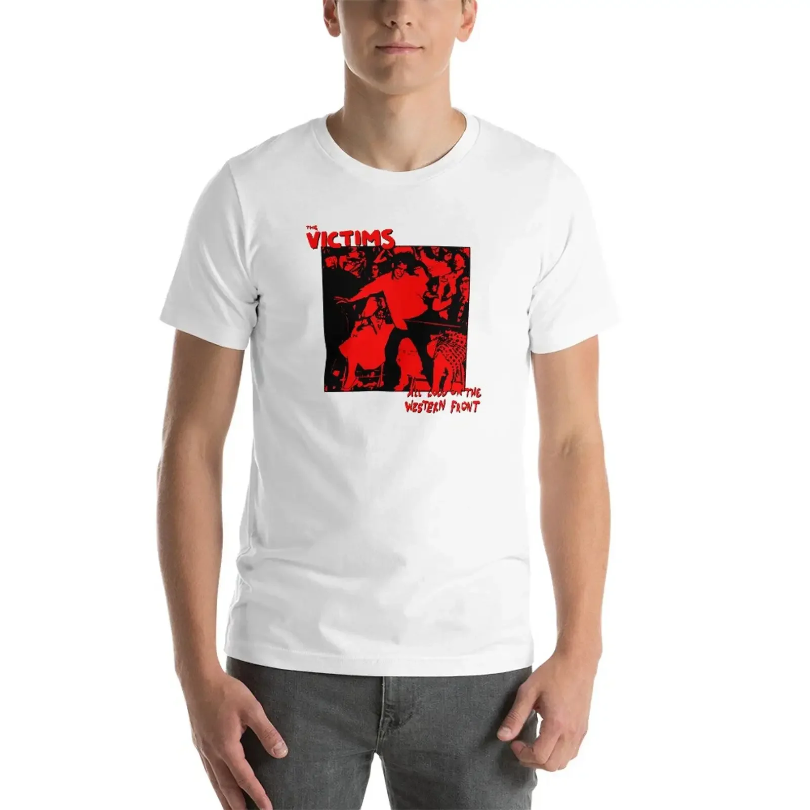 Victims T shirt Hoodoo Gurus Indie Punk Alternative Bands  vintage Washed designer clothes Stretched fashion Stylish Breathable