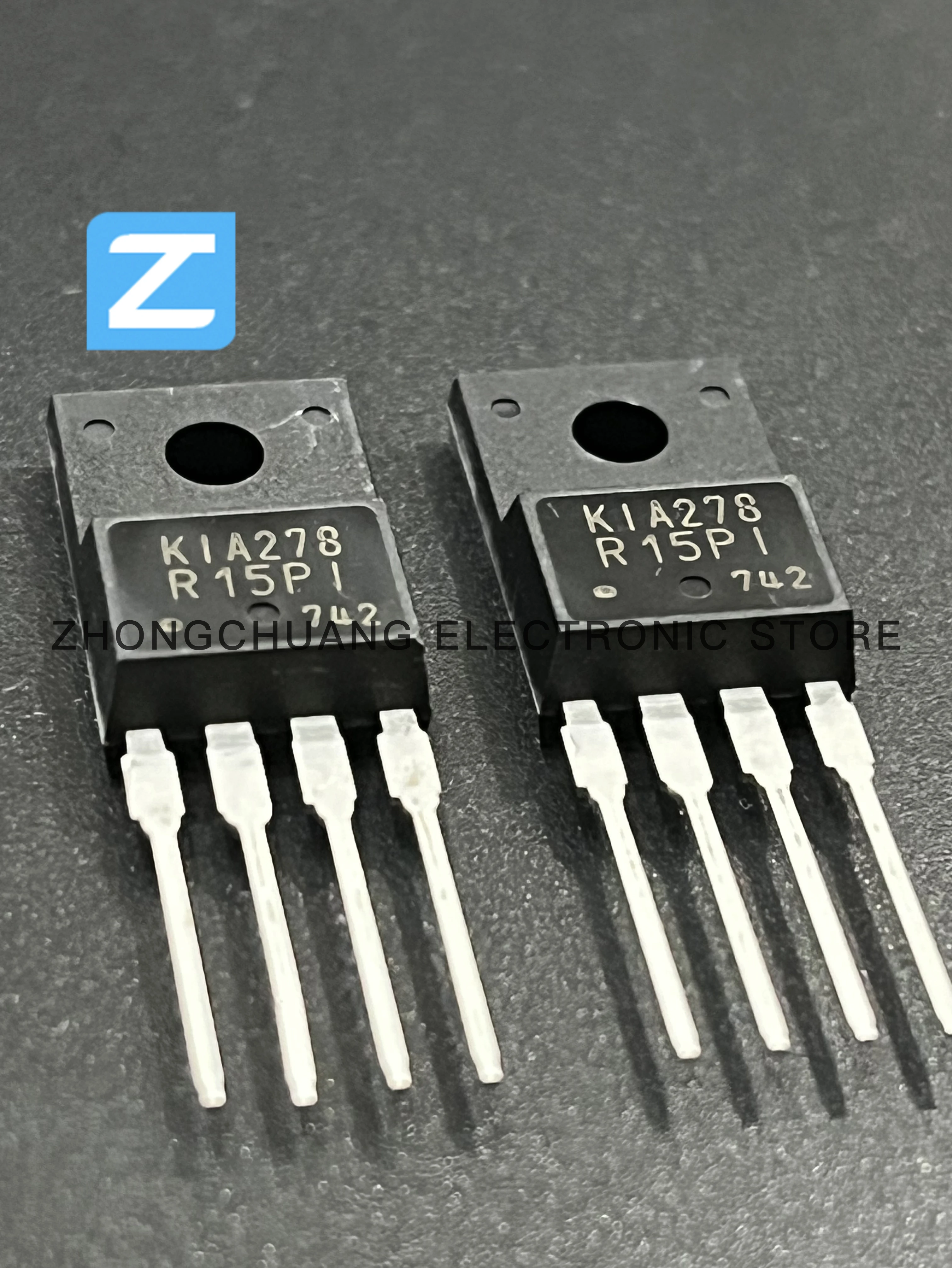 1-10PCS KIA278R15PI-U/PW KIA278R15PI TO-220F-4 15V 2A Voltage Regulator new original