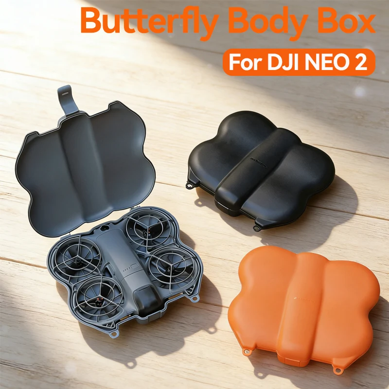 

Sunnylife для DJI NEO 2, коробка для тела-бабочки, защита от столкновений, чехол для переноски, пылезащитная коробка для DJI Neo 2, сумка, аксессуары