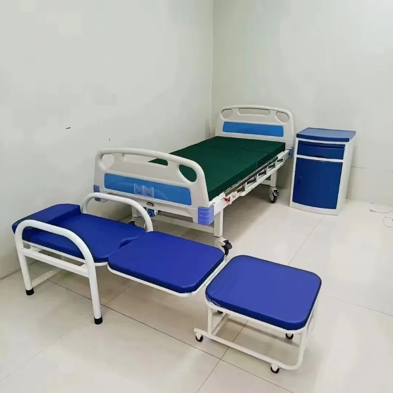 Community Pension Single and Double Hand-cranked Multi-functional Pension Bed Assists Back and Leg Lift