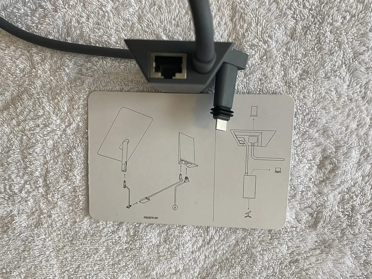 Starlink Ethernet Adapter Satellite Internet V2 for Rectangle Dish