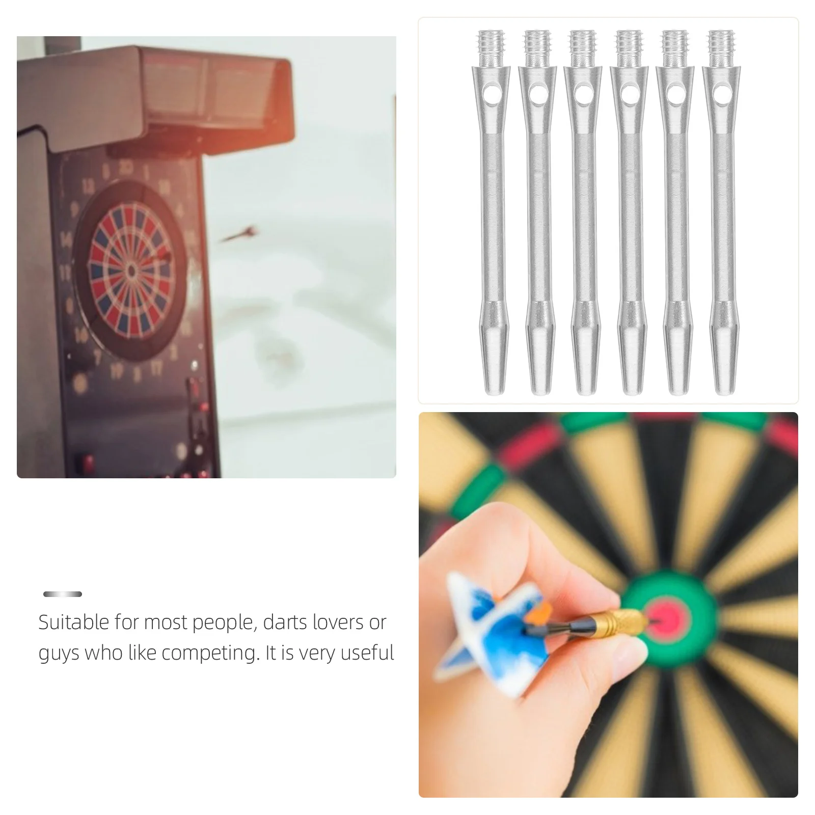 12 stuks aluminium draadschachten metalen dartstaven sterk bestand tegen breken voor liefhebbers professionele asbenodigdheden