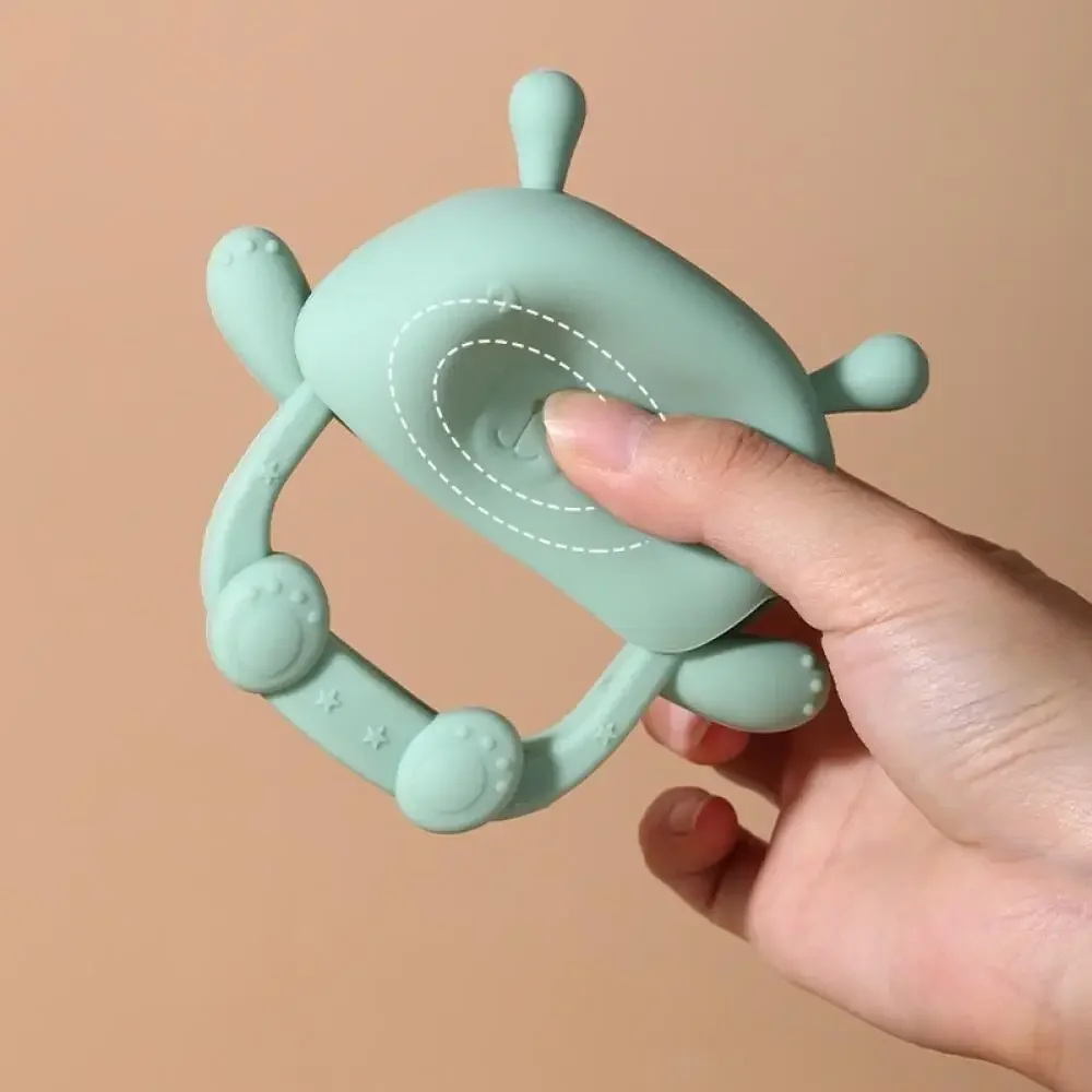 Baby Teething Mittens - Soothe Teething Pain & Discomfort |  Food Grade Silicone | Chew-Resistant Gloves for Infants