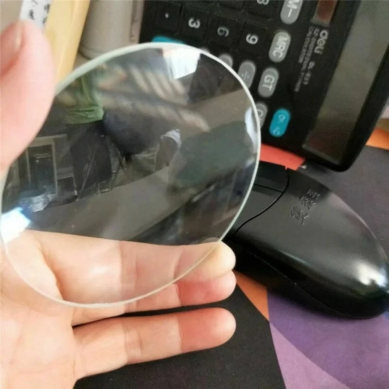 

1-5PC 30/50/75/120/127mm HD Optical Lens Focal Length Double Convex Glass Magnifying Glasses Projector Camera Optical Instrument