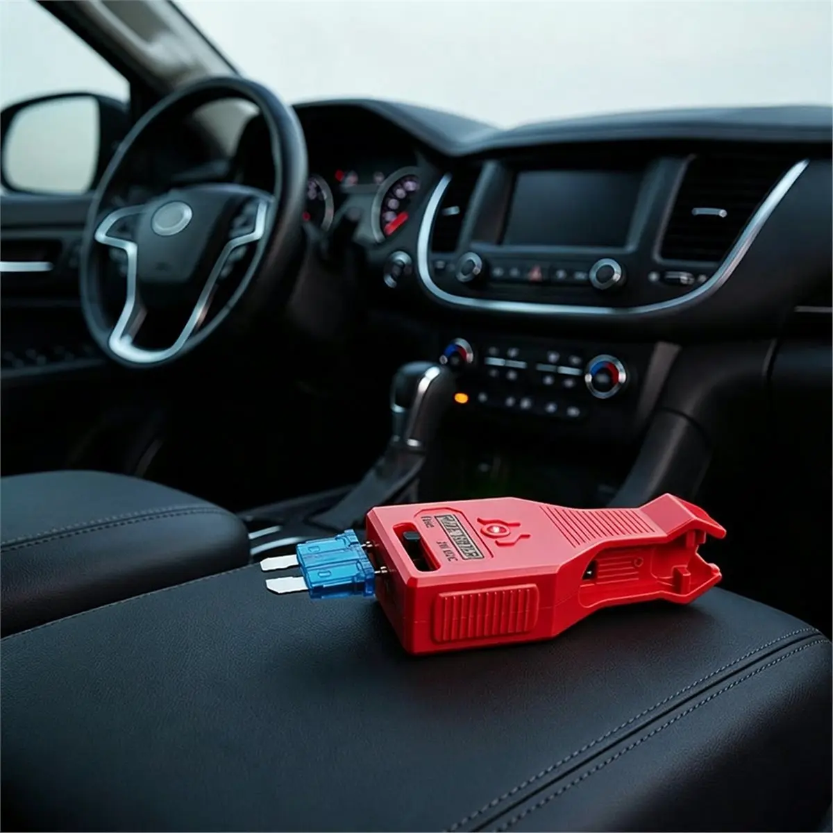 1pcs Universal Auto Car Fuse Type Tester Checker Puller Removal Tool with Green LED Indicator Light Car Accessories