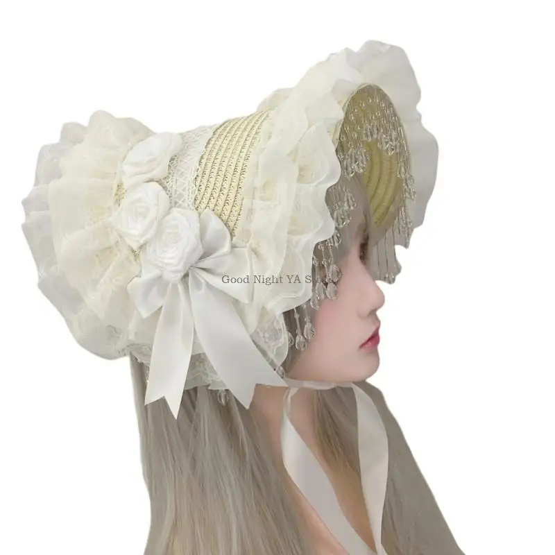 Chapeau veuves noires victorien, accessoire costume fait à main pour cosplay