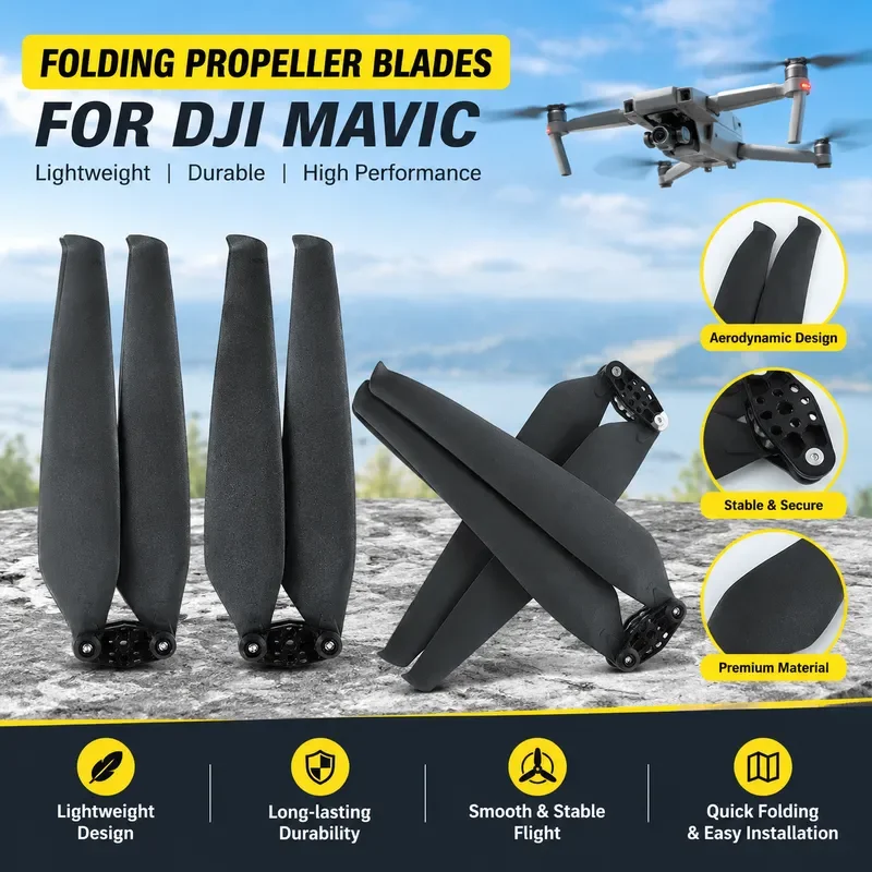 22 Inch Drone Propeller 2270 High Carbon Noise Reduction Prime Folding Blade for Agricultural Applications