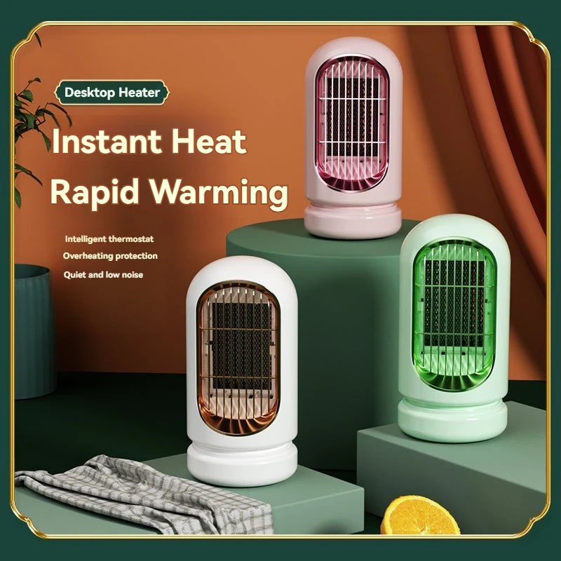 

Небольшой бытовой обогреватель, прочный, постоянная температура, быстрый нагрев, безопасный, энергосберегающий, мини-портативный интеллектуальный электрический обогреватель.