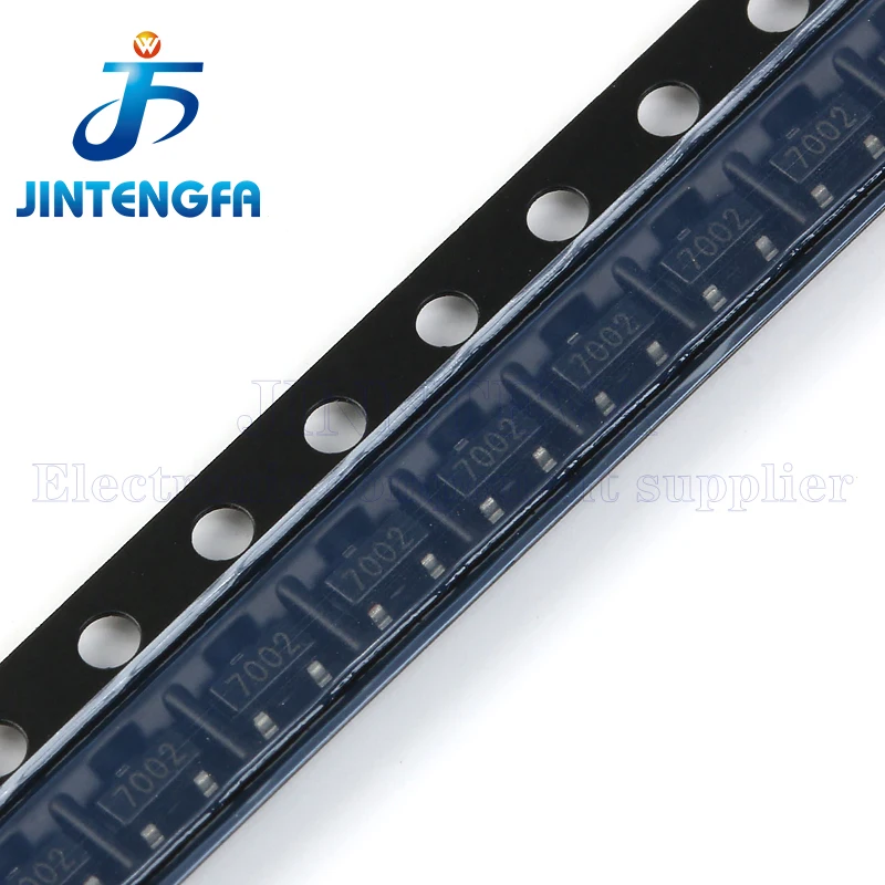 3000 Stück 2N7002 2N7002K 72K 7002 702 12W SOT23 2N7002LT1G 2N7002KT1G 60V 340mA 115mA SMD N-Kanal MOSFET Transistor – Detail 6