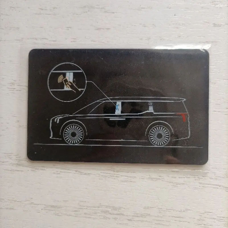 

To GEELY ZEEKR 001 009 007 ZEEKR 7X ZEEKR X 100% Original Car Bluetooth Smart Remote Control Key Smart Digital NFC Key Card