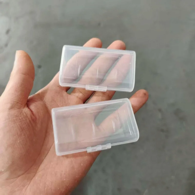 2/4/5/6/8Pcs Battery Storage Case, Universal for 16340R/18350/18650 Batteries, Premium Virgin Material with High Clarity