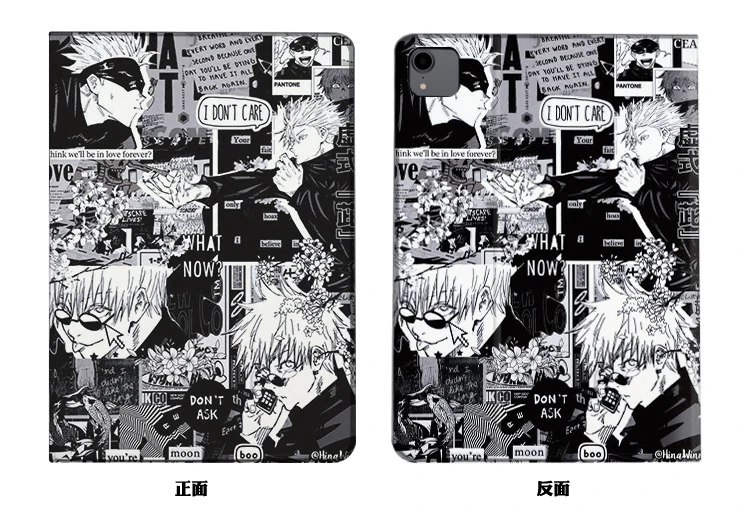 Imagem -06 - Capa de Silicone para Ipad Caixa de Luxo J-jujutsu K-kaisen S-satoru G-gojo Ipad 10.2 7th Air2 Mini Ipad Air Ipad Pro11