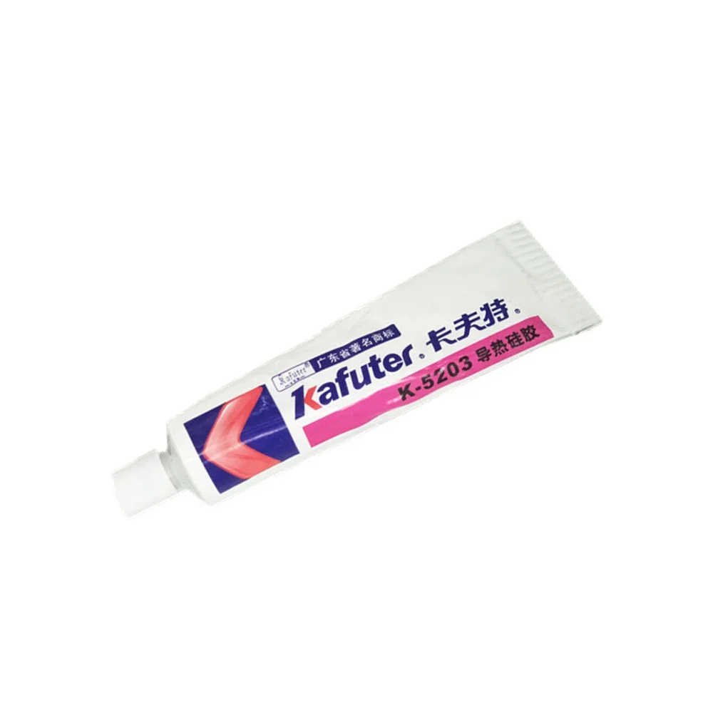 Kafuter 80g K-5203 CPU Heatsink Thermal Conductive Silicon Grease Paste Glue Adhesive LED Light Silicon Rubber Gel