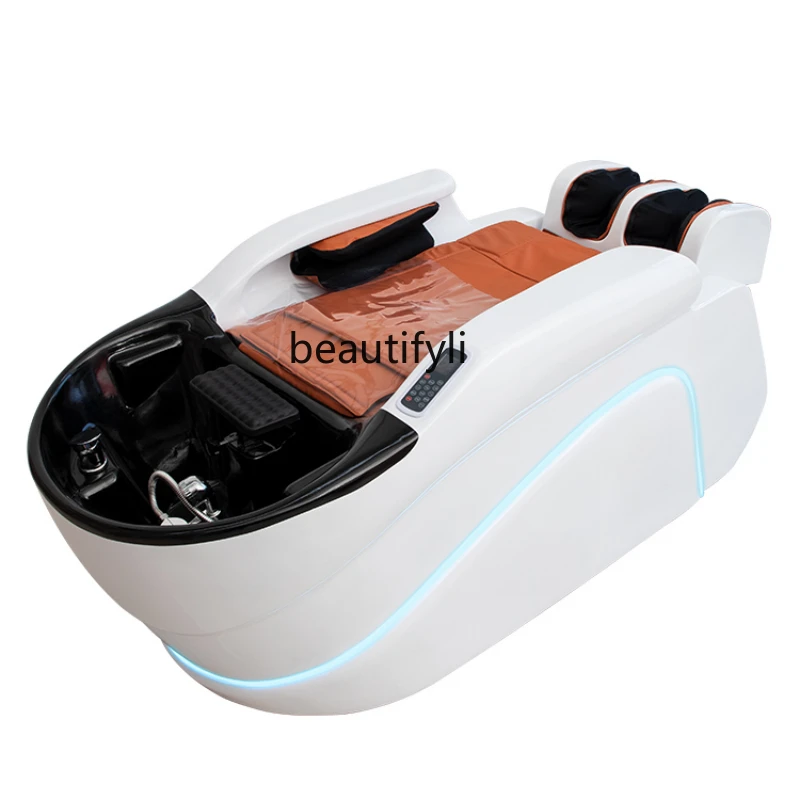 

Hair Salon Intelligent Electric Massage Shampoo Bed Automatic Shampoo and Massage Integrated Bed