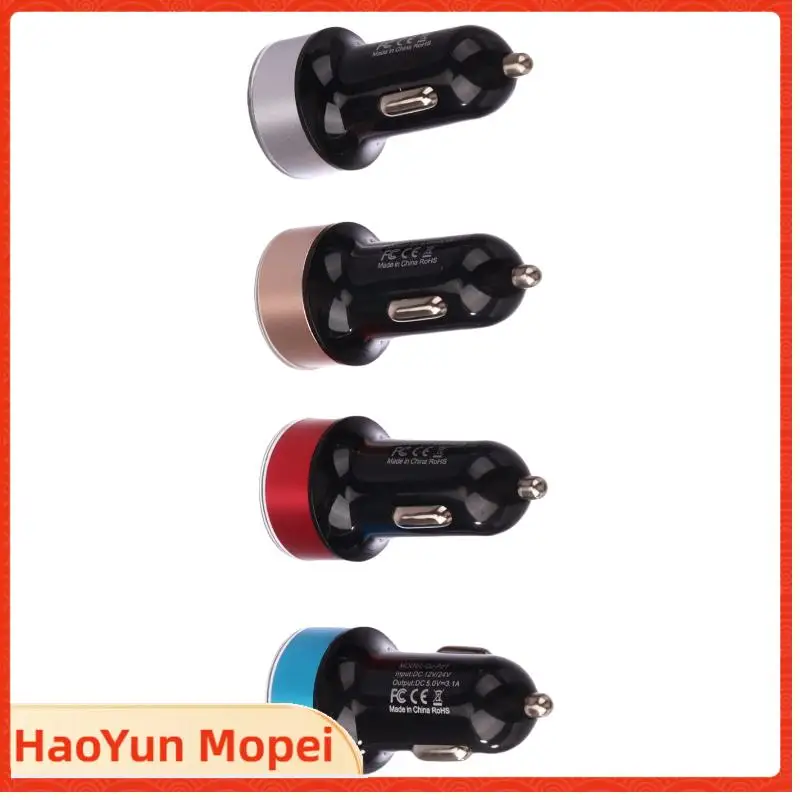 Ports USB Car Charger Type  Fast Charging Adapter LED Display