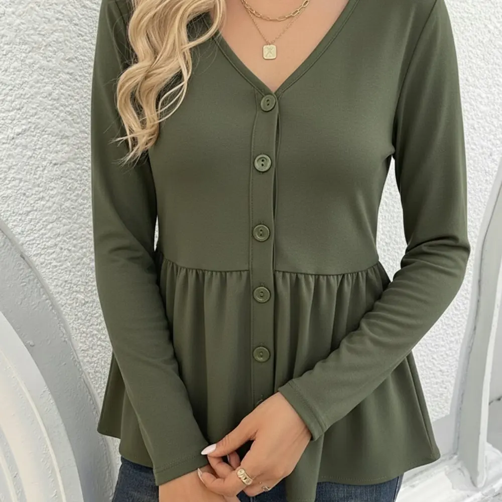 

Повседневный кардиган с длинными рукавами, весеннее платье, осенний круглый вырез, прямые рукава-трубы, стильный женский трикотаж с открытой передней частью