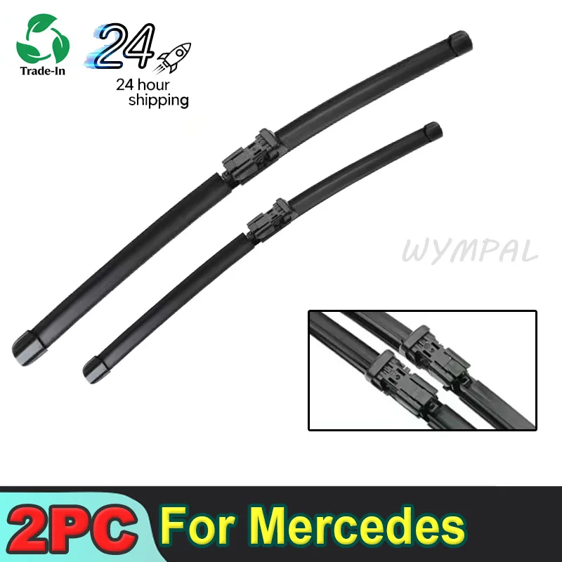 

Для Mercedes-Benz M ML GLE W166 X166 2011-2019 2012 2013 Передние щетки стеклоочистителя (26"+24")