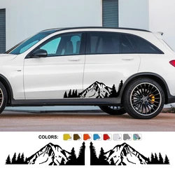 Mountain Styling Car Sticker For Audi BMW Ford Dacia Renault Kia Ford Hyundai Subaru Jeep Graphics Decor Decal Van SUV DIY Cover