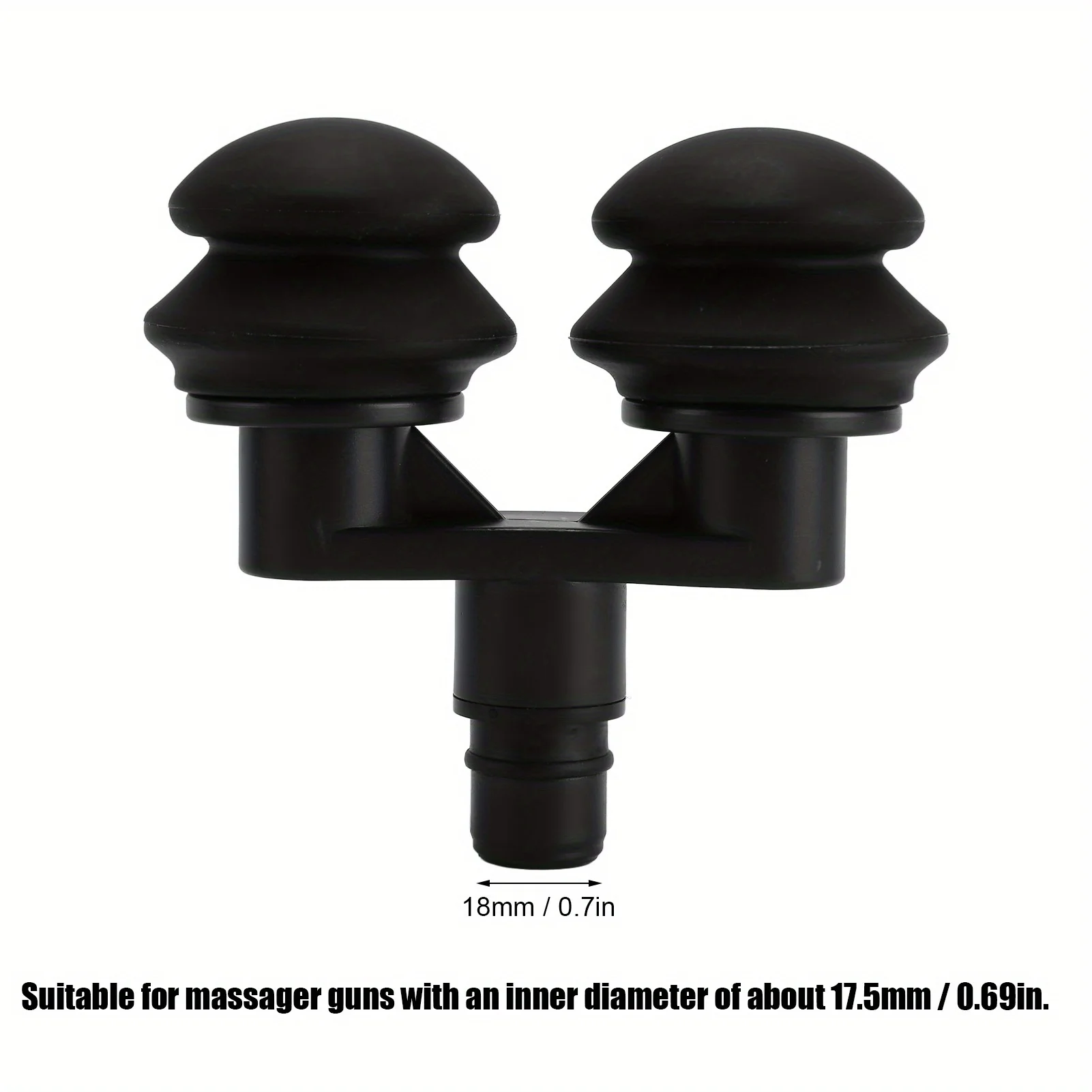 1Pc Replacement Heads For Massage Gun Muscle Stimulator Body Relaxation Shaping Exercising Fascia Gun Massager Head אקדח ע image 2
