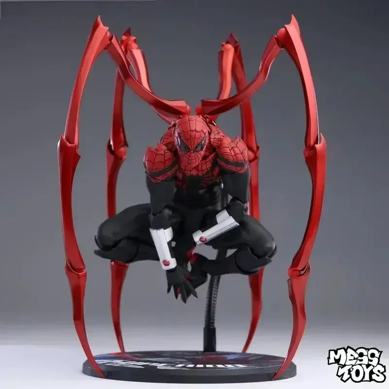 Ct Toys & Mess Toys Gamma Completa Spiderman Vicino di Casa in Tuta Nera Mafex 143 Ben Reilly Versione Fumetto The Amazing Action Figure Giocattolo Regalo