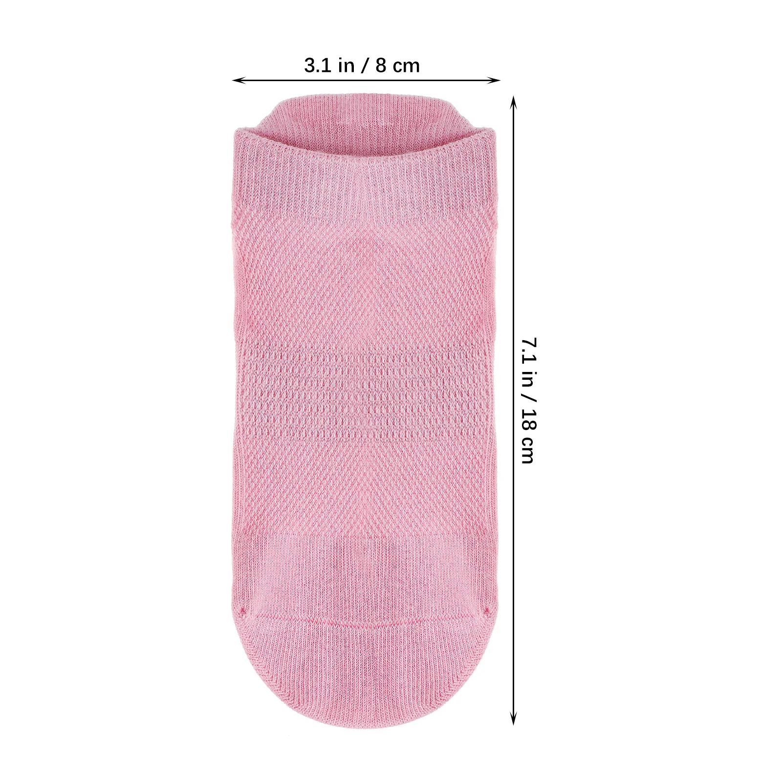 

Grip Yoga Pilates Women Breathable Cotton Short Non Slip For Exercise Running Ankle Silicone Bottom Multiple Colors Sport