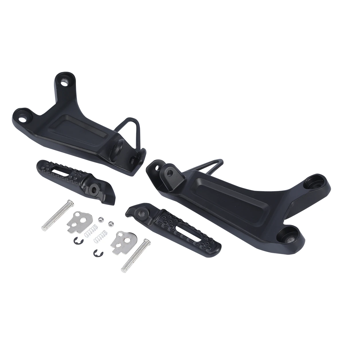 Motorcycle Matte Black Rear Footrest Foot pegs Set For Honda CBR600RR CBR 600 RR 2003-2004