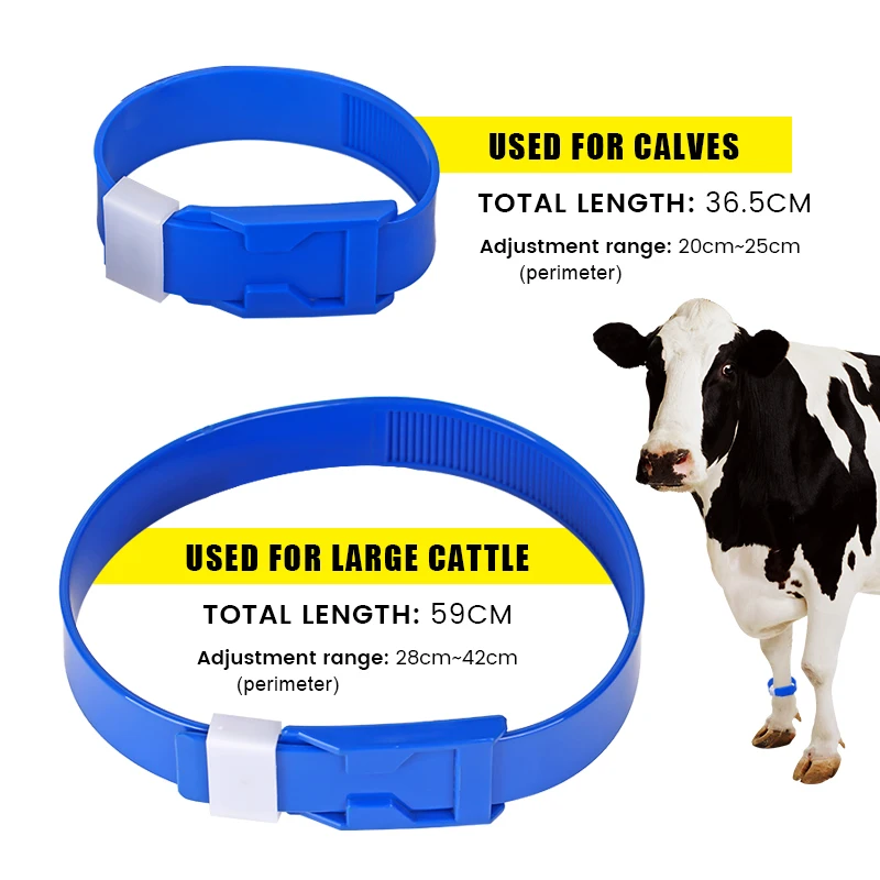 5PcsLivestock Cattle Cow Foot Rings Multicolor Cattle Identification Tape Cow Feet Ring Cattle with Signs Cattle Farm Equipmentd