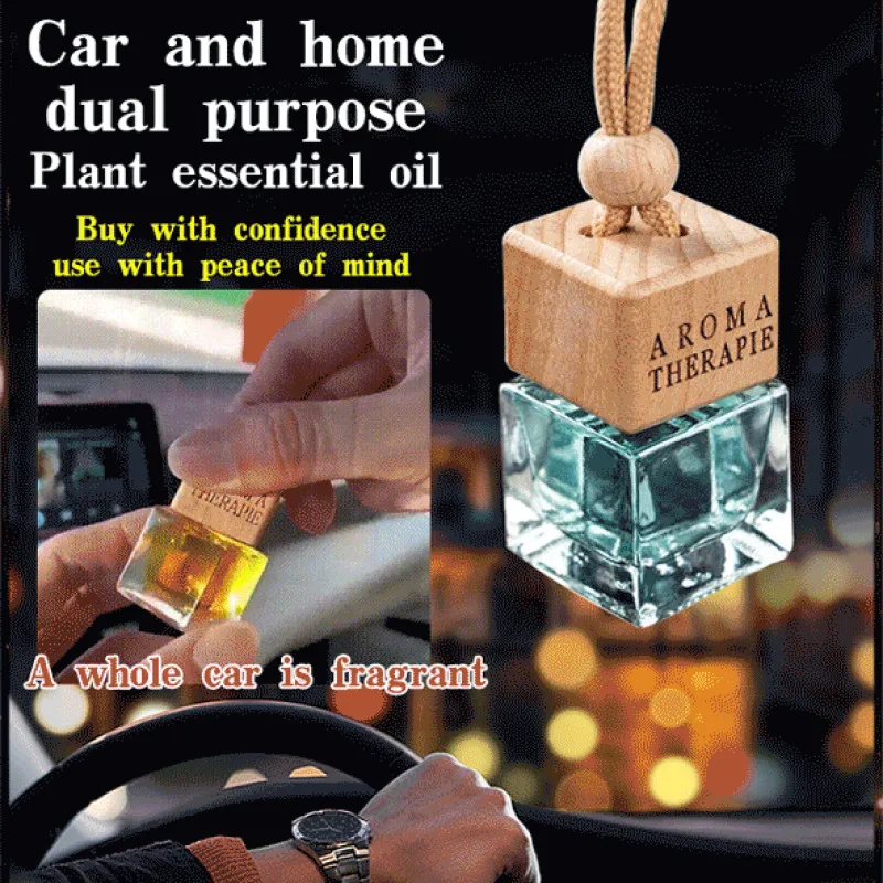 Car perfume mirror pendant decorations to remove smell of smoke long-lasting fragrance in the car car accessories remove odors